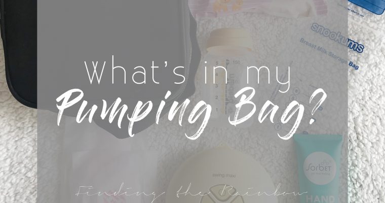 What’s in my pumping bag